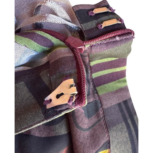 Nikita Mhaisalkar Anthropologie Wide-Leg Pants Small Multicolor Abstract Pattern - Picture 11 of 11